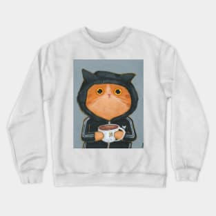 Tommy With Tea Crewneck Sweatshirt